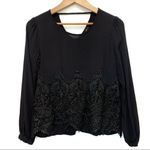 Anthropologie  Monteau Lace Overlay Top Photo 4