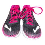 Brooks EUC  Womens Pure Flow 5 Black Pink Running Shoes Sneakers 7.5 B Photo 2