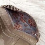 HOBO | Women's Torch Vintage Leather Folio Wallet Taupe "Shadow" Card Slots Tan Photo 9