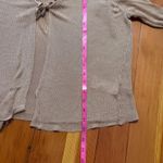 Free People Free‎ People Marlena Cardigan Velvet Sands Tie Front Lightweight Medium Photo 4