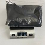 Vintage women's black scoop neck short sleeve casual modest kurta slit dress L Size L Photo 8