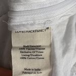 Love Shack Fancy Melina white eyelet cropped puff sleeve top 8 Photo 7