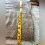 Apt. 9  100% cashmere turtle neck neutral sweater, size L, small hole, very soft Photo 9