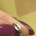 925 Italian silver mini medallion 60 inch necklace Photo 3