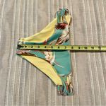 l*space Kennedy Bikini Bottom in Green Yellow Tropical Floral Small NWOT Photo 6