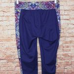 Soybu  | Navy/Patterned Capri Leggings small pocket Photo 1