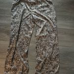 Jennifer Lopez  Leopard Satin PJ Set Photo 1