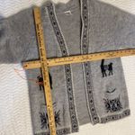 BUTTERY SOFT 100% ALPACA WOOL MADE IN PERU SHORT SLEEVE SWEATER Gray Size L Photo 12