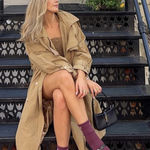 Pretty Little Thing Tan Trench Coat Photo 0