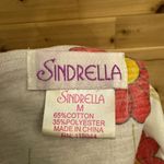 Vintage Sindrella Size Medium Retro Floral Print Babydoll Style Nightgown Dress Red Photo 9