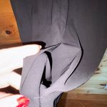 Carmen Marc Valvo  Elegant Black Dress with Flared Sleeves size 6. NWOT Photo 5