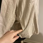 Madewell 💜  Confetti Color Tan Flannel Button Down Shirt with Pockets Photo 1