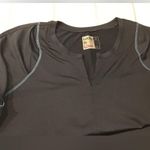 Lucky in love navy blue woman’s activewear shirt size medium Photo 4