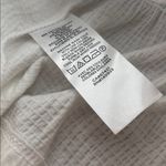 Loft Boho textured cinch waist top in white Photo 4