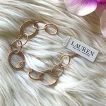 Ralph Lauren NWT Rose Gold Large Link Bracelet Photo 0