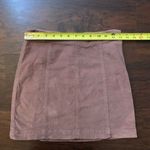 Free People  Modern Femme light brown corduroy mini skirt size 4 Photo 7