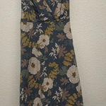 Patagonia  Floral Dress - Blue and Gold Photo 0