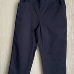Croft & Barrow  Mid Rise Effortless Capri Navy Blue Pants Size 10 Photo 0