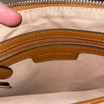 Dana Buchman NWT  Lemon & Lime Crossbody Brown Strap 2 Zippered Compartments Photo 8