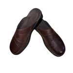 Clarks Women's Rich Brown Leather Mules Photo 1