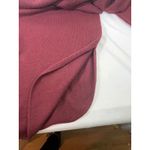 Halogen  Women Cashmere/Wool Blend Sweater Tunic Luxurious L Sleeve Burgundy Sz M Photo 4