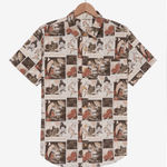 Her Universe Cartoon Network Over The Garden Wall Tonal Scenes Allover Print Woven Button-Up Photo 0