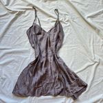 Victoria's Secret victoria’s secret vintage from the 90’s grey purple 100% silk slip dress Photo 0