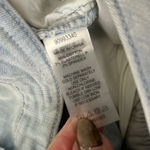 Vince Camuto  High Rise Flounce Hem Jeans Surf Wash Photo 8