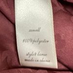 Altar'd State Pink Purple Satin Floral Ruffle Mini Cami Camisole Wrap Dress XS Photo 5