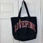 PINK - Victoria's Secret Pink Victoria Secret Black Weekender Bag Photo 1