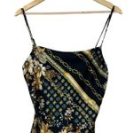 Princess Polly  Dress Womens S Black Floral Chain Print Slip Y2K Boho Photo 3