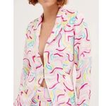 For Love & Lemons Blazer and Skirt Set White Size L Photo 0