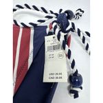 Aerie Brand New Women's Size Medium Red Blue Sun Bum Bikini Bottom Photo 3