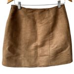 Gap  Suede Faux Button Down Skirt Photo 2