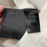 Donna Karan  New‎ York White Linen Blend High Rise Wide Leg Trouser NWT Size 16 Photo 8