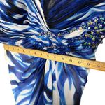 La Femme  Long Formal Dress Goddess Gown Embellished Chiffon Women’s Size 10 Photo 8