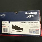 Reebok Fusion FlexWeave Work Shoes Sneakers Black 8 Photo 5