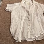 Abercrombie & Fitch Abercrombie small white button down Photo 2