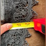 Kimi & Kai Gray Soft Stretch Fabric W Lace Neckline Bottom Maternity SZ S No Tag Photo 7