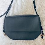 Calvin Klein  Black Floral Embroidered Handbag Photo 7