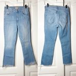 Mother Denim The Insider Crop Step Fray in Hold My Hand Light Wash Size 28 Blue Photo 5