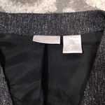 Spiegel  textured black and white tweed v neck vest Photo 2