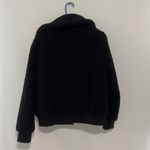 Banana Republic  Black Sherpa Bobmer Jacket Size Medium Photo 7