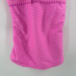 Jessica Simpson Tankini Top Size Small NWT Pretty in Pique Cross Back Pink Swim Photo 14