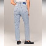 Abercrombie & Fitch  Curve Love Ankle Straight Ultra High Rise Jeans Light 28 / 6 Photo 8