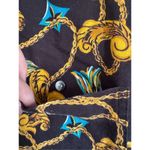 Vintage Rock Creek Womens 100%‎ Cotton Black Chain Button Shirt sz L Equestrian Size L Photo 7