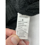 Womans Lillusory Pullover Long Sleeve Sweater Small Black Over Sized Heavy NWT Photo 4