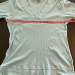 GapBody Light Blue V Neck 3/4 Sleeve Top Womens XL Y2K Soft Stretch Casual Comfy Photo 5