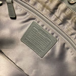 Coach  Gray Penelope Signature Tote Bag Photo 4