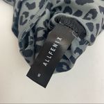 Anthropologie All Fenix Jagger Long Athletic Sports Bra: Charcoal Grey/Black Leopard Cheetah Photo 9